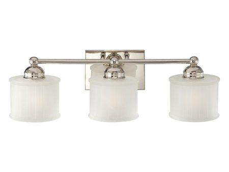 173 Series 24 in. 3 Lights Vanity Light Polished Nickel finish Supply