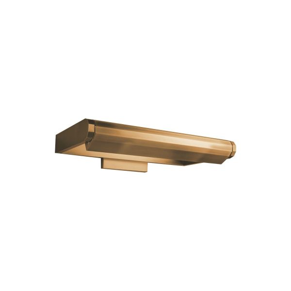 Kent 11 in. Rotating LED Picture Light 3000K Aged Brass Finish Sale