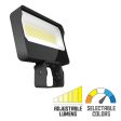 Dusk To Dawn LED Flood Light, 95 110 130W, 20000 Lumens, 30K 40K 50K, 120-277V, Trunnion Mount Sale