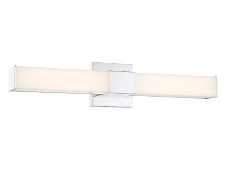 24 In. LED Bath Bar Chrome Finish Discount