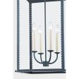 ZUMA 15 in. 4 Lights Outdoor Pendant Light Gray Finish Online Hot Sale